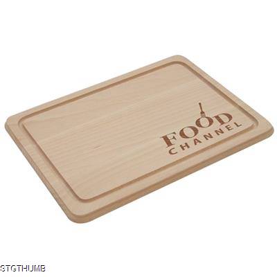 Picture of WOOD CHOPPING BOARD - RECTANGULAR (30X20CM).