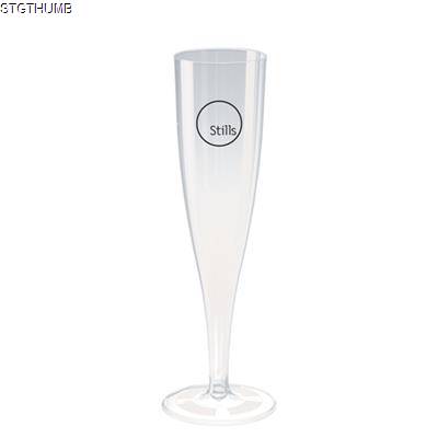 Picture of DISPOSABLE PLASTIC CHAMPAGNE FLUTE 135ML-4.