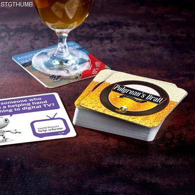 Picture of SQUARE PREMIUM BEER MAT.