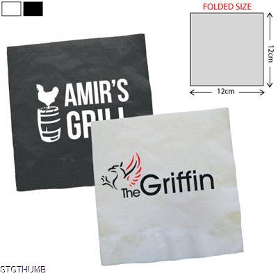 Picture of AIRLAID COCKTAIL NAPKIN (25X25CM).