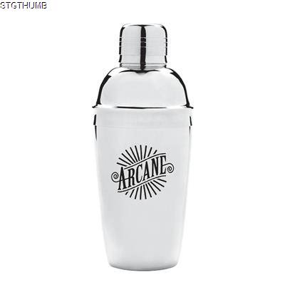 Picture of STAINLESS STEEL METAL COCKTAIL SHAKER (500ML & 17