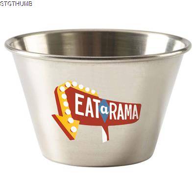 Picture of 6OZ STAINLESS STEEL METAL RAMEKIN.