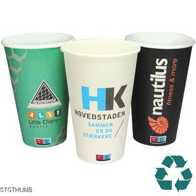 RECYCLABLE DOUBLE WALL PAPER CUP - FULL COLOUR (8OZ & 230ML).