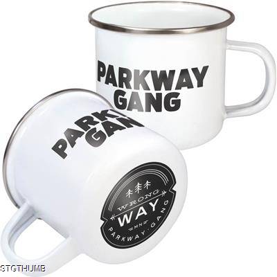 Picture of PREMIUM STEEL RIM ENAMEL MUG SET (285ML & 10OZ).