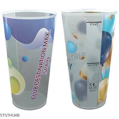 Picture of PLASTIC FESTIVAL CUP - PINT (UK CERTIFIED)