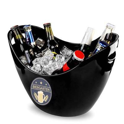 Picture of BLACK PLASTIC ICE BUCKET - 6L.