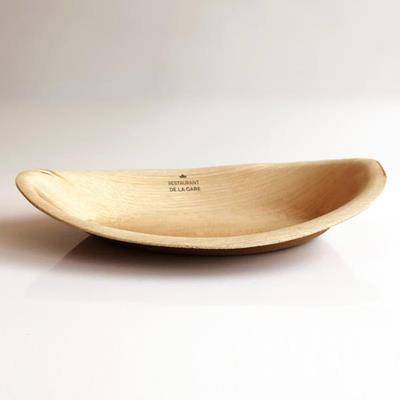 Picture of ELLIPSE DISPOSABLE PALM LEAF BOWL