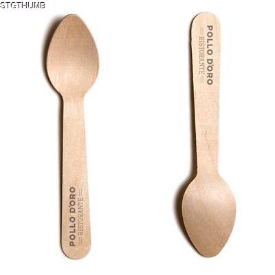 Picture of WOOD TEASPOON (11CM)