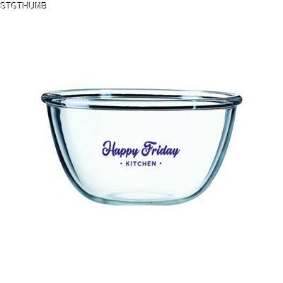 Picture of COCOON GLASS SERVING BOWL (180MM).