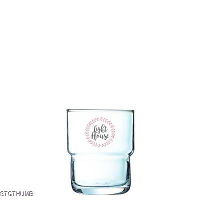 Picture of LOG TUMBLER DRINK GLASS (160ML & 5.