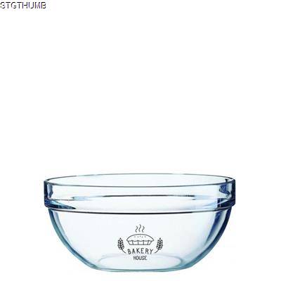 Picture of STACKING MIXING GLASS SALAD BOWL (100MM)