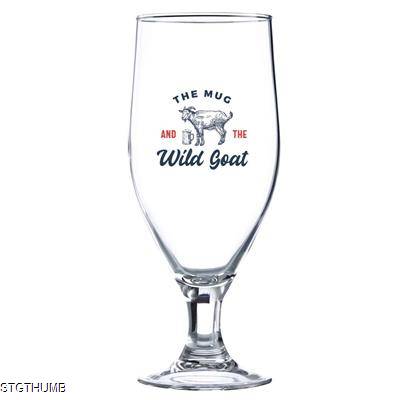 Picture of DUNKEL STEMMED BEER GLASS (380ML & 13