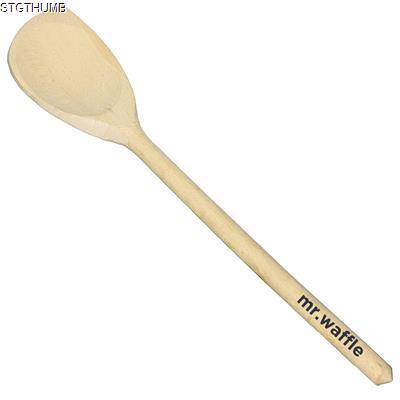 Picture of BEECH WOOD CORNER SPOON - 12".