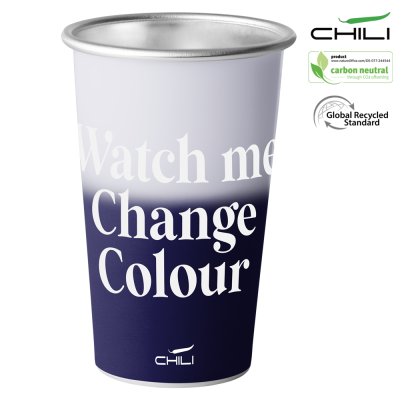 Picture of KOP GRS RECYCLED 450ML ALUMINIUM METAL CUP BY CHILI - BLUE