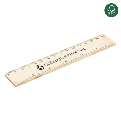 Picture of FSC WOOD RULER 15CM.