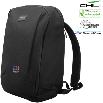 Picture of NAIA GRS RECYCLED OCEAN WASTE LAPTOP BACKPACK RUCKSACK.