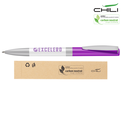 Picture of NOLO BALL PEN BY CHILI - WHITE - PURPLE