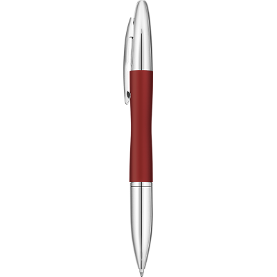 Picture of AUDLEY SOFT FEEL METAL BALL PEN - RED