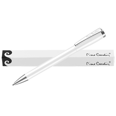 Picture of PIERRE CARDIN AVANT-GARDE ROLLERBALL PEN - WHITE