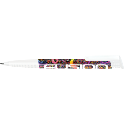 Picture of ALBION GRIP FCT BALL PEN - WHITE