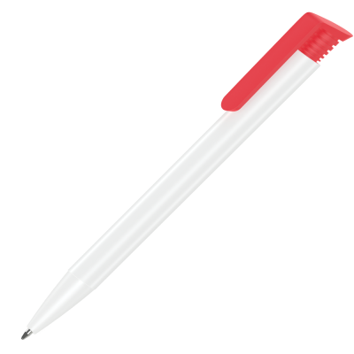 Picture of ALBION BALL PEN - WHITE - RED