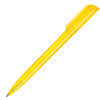 Picture of ALASKA DIAMOND BALL PEN - TRANSLUCENT YELLOW