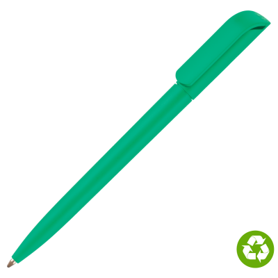 Picture of ALASKA RECYCLED ECO BALL PEN - GREEN