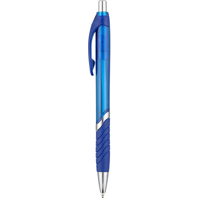 Picture of ATHENA DIAMOND BALL PEN -TRANSLUCENT BLUE