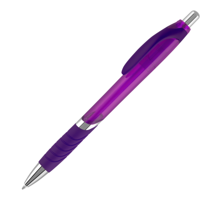 Picture of ATHENA DIAMOND BALL PEN -TRANSLUCENT PURPLE