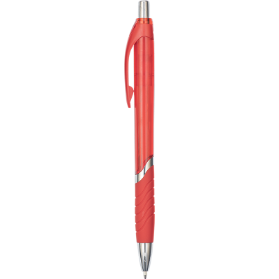 Picture of ATHENA DIAMOND BALL PEN -TRANSLUCENT RED