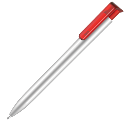 Picture of ABSOLUTE ARGENT BALL PEN - SILVER - RED