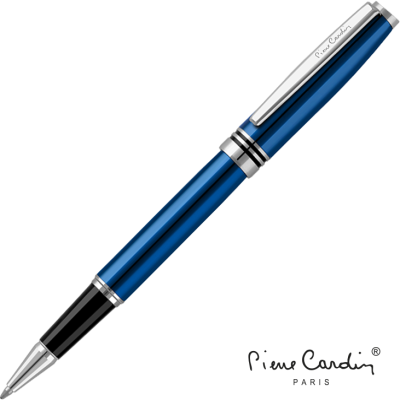 Picture of PIERRE CARDIN BEAUMONT METAL ROLLERBALL PEN - BLUE