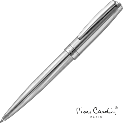 Picture of PIERRE CARDIN BELFORT METAL BALL PEN - SILVER CHROME