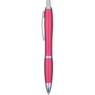 Picture of CONTOUR COLOUR WHEATSTRAW BALL PEN - RED