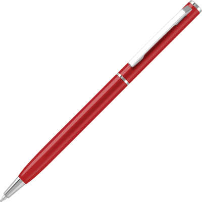 Picture of CHEVIOT FASHION METAL BALL PEN - RED