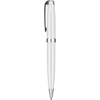 Picture of CARRICK METAL BALL PEN - WHITE