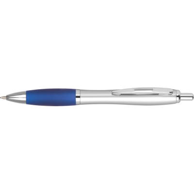 Picture of CONTOUR ARGENT BALL PEN - SILVER - BLUE