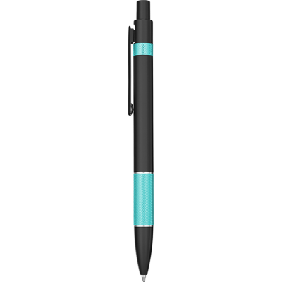 Picture of CONTRAST METAL BALL PEN - LIGHT BLUE