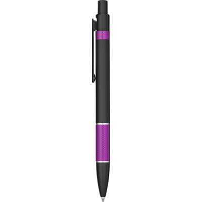 Picture of CONTRAST METAL BALL PEN - PURPLE