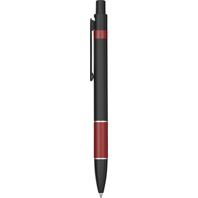 Picture of CONTRAST METAL BALL PEN - RED