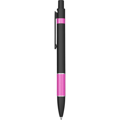 Picture of CONTRAST METAL BALL PEN - MAGENTA