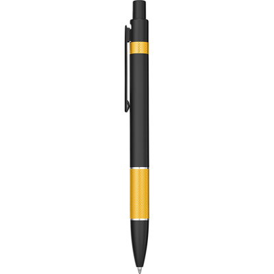 Picture of CONTRAST METAL BALL PEN - YELLOW