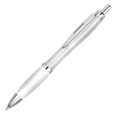 Picture of CONTOUR FROST BALL PEN - WHITE