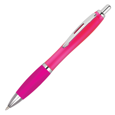 Picture of CONTOUR FROST BALL PEN - MAGENTA