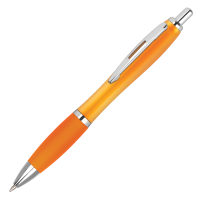 Picture of CONTOUR FROST BALL PEN - ORANGE