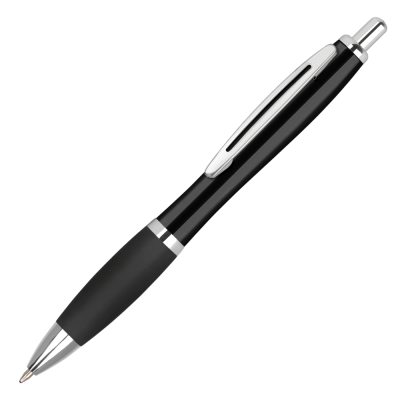 Picture of CONTOUR METAL BALL PEN - BLACK