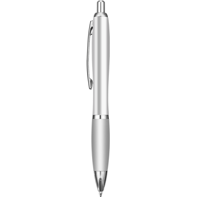 Picture of CONTOUR METAL BALL PEN - SILVER