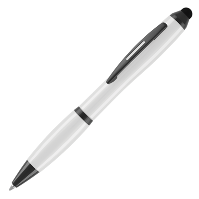 Picture of CONTOUR-I NOIR BALL PEN with Stylus - White