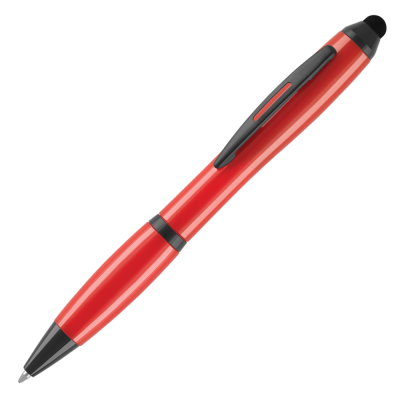 Picture of CONTOUR-I NOIR BALL PEN with Stylus - Red