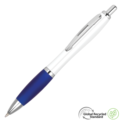 Picture of CONTOUR EXTRA GRS RECYCLED BALL PEN - BLUE